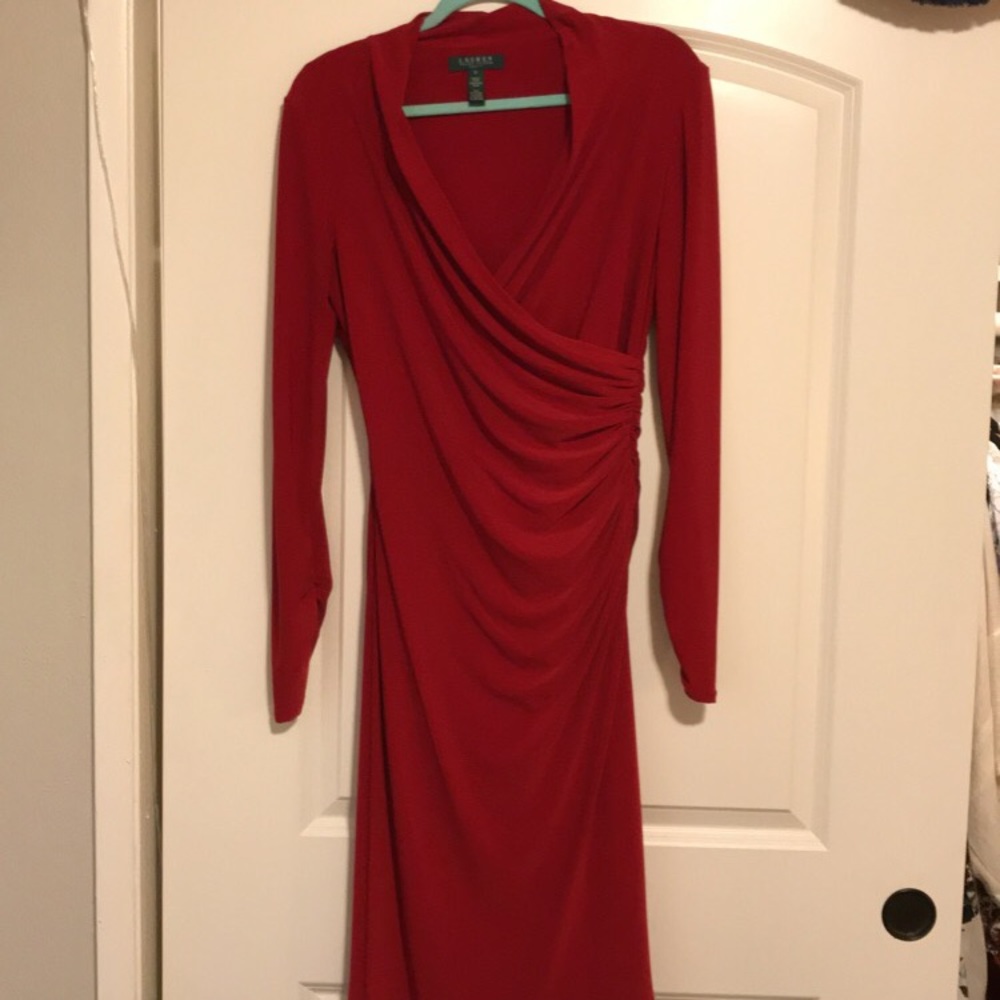Ralph Lauren red dress